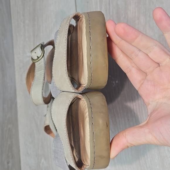 Born Women's Leather Strappy Sandals Shoes Sz 8.5 - Picture 3 of 11